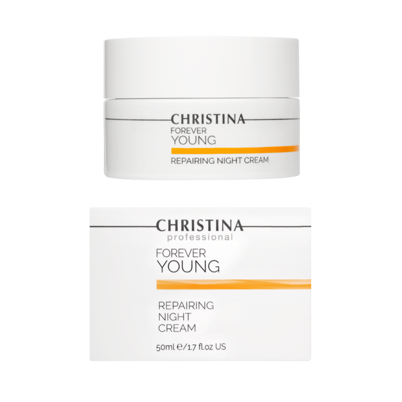 CHRISTINA Крем ночной Возрождение (шаг 3) / Repairing Night Cream Forever Young 50 мл, фото 2
