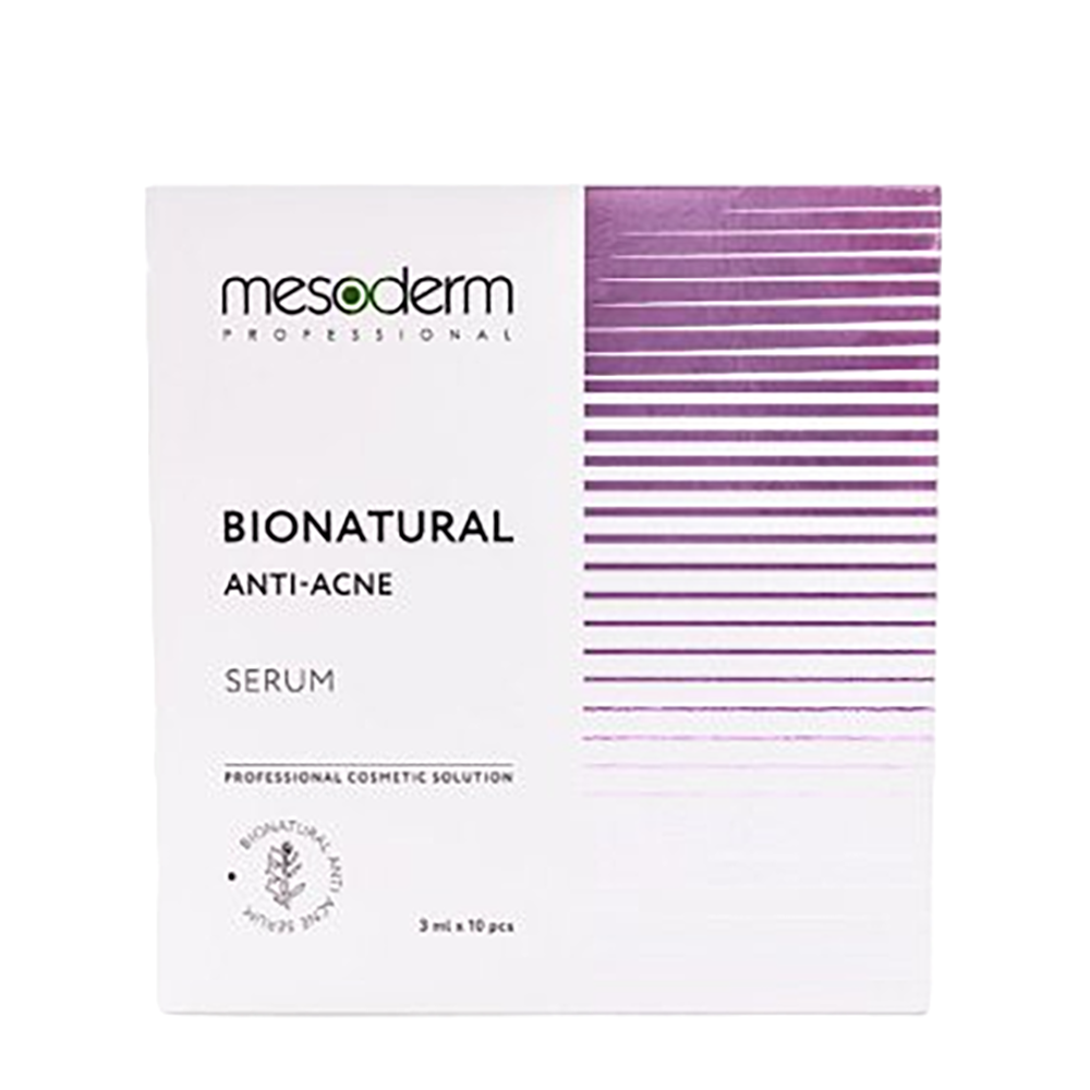 Сыворотка против акне для фракционной мезотерапии / Bionatural Anti Acne Serum 10*3 мл, фото 1