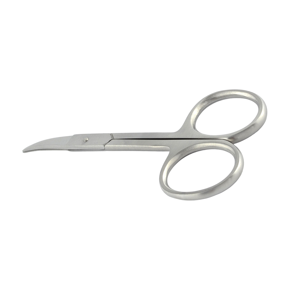 METZGER Ножницы для ногтей NS-1/3-D (CVD), изогнутые, матовые, фото 1