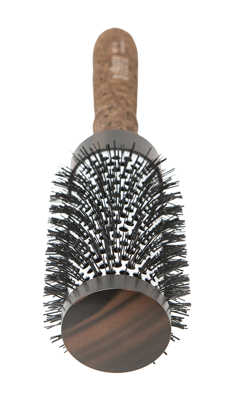 IBIZA HAIR Щетка круглая, керамическая для укладки волос, диаметр 63 мм (пробка), фото 4