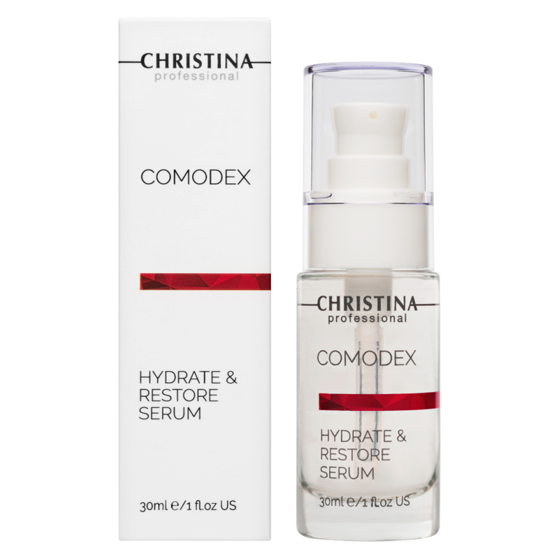 CHRISTINA Сыворотка увлажняющая восстанавливающая / Hydrate & Restore Serum Comodex 30 мл, фото 2