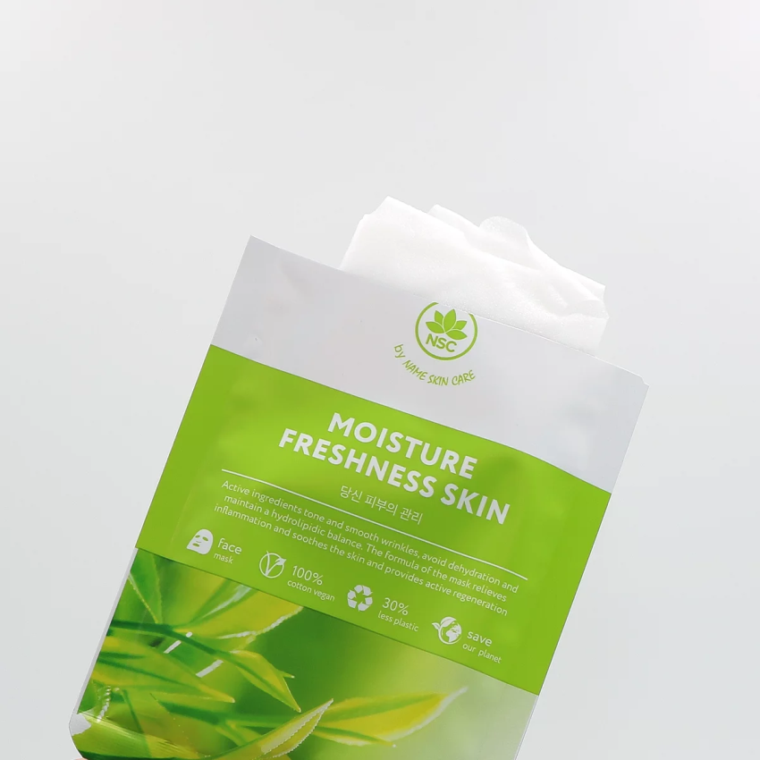 NAME SKIN CARE Маска тканевая для лица увлажнение и свежесть кожи / NSC 22 гр, фото 2