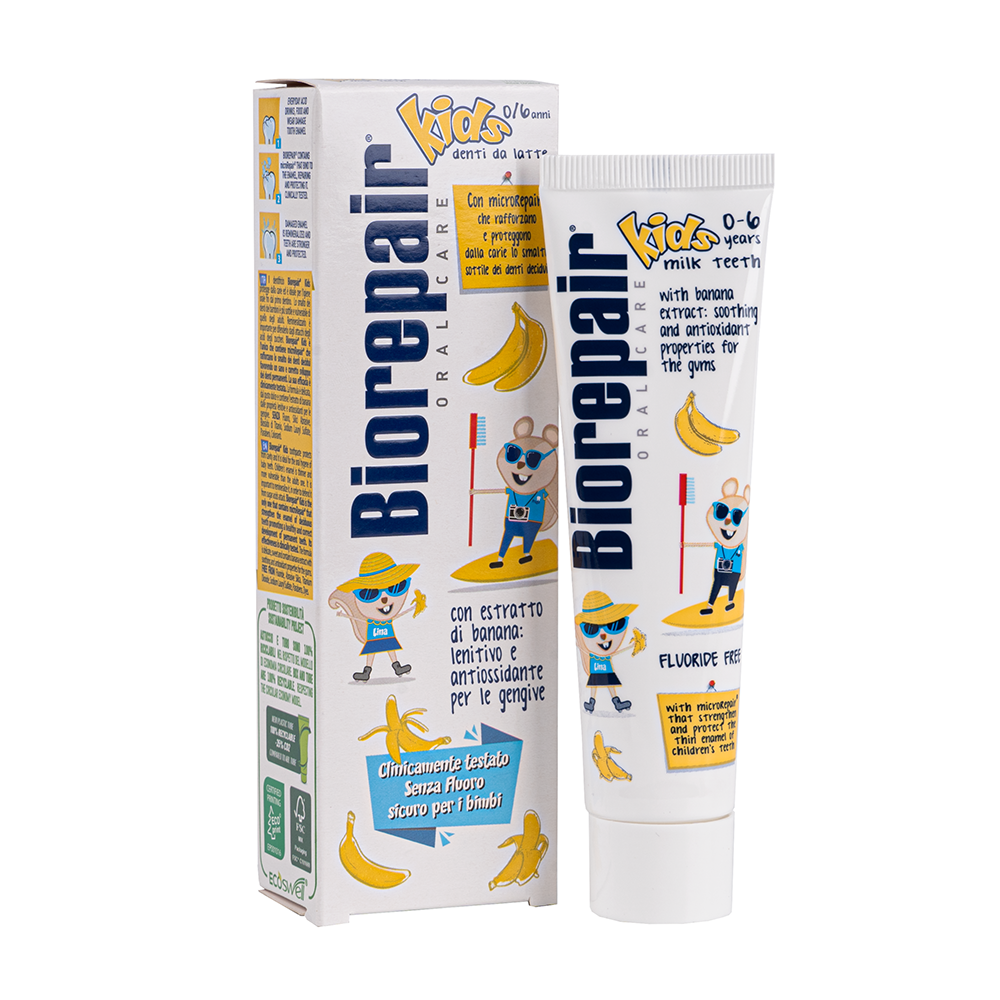 BIOREPAIR Паста зубная детская, банан / Biorepair Kids 50 мл, фото 2