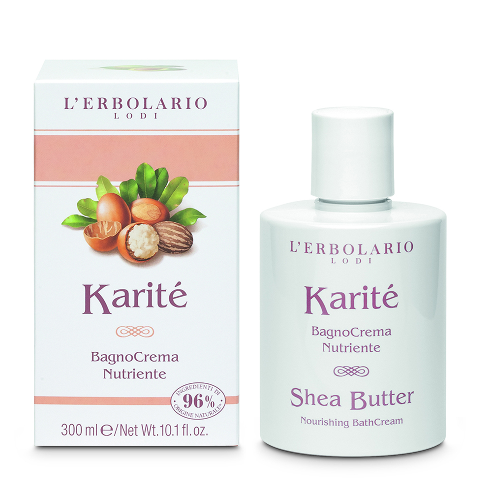 LERBOLARIO Крем-гель для душа питательный / Shea Butter Nourishing Bath Cream 300 мл, фото 2