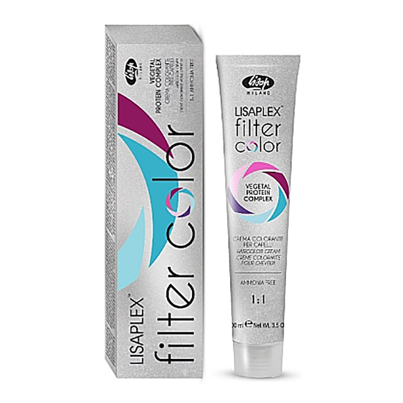 LISAP MILANO Краситель-фильтр кремово-гелевый безаммиачный, розовый металлик / Lisaplex Filter Color 100 мл, фото 2
