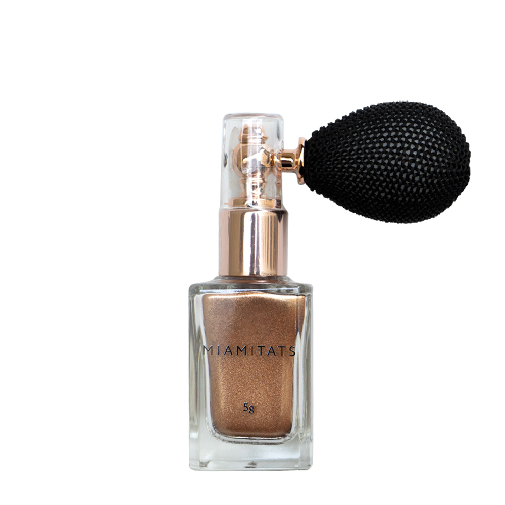 MIAMITATS Глиттер-спрей для лица, тела и волос / Honey 5 гр, фото 1