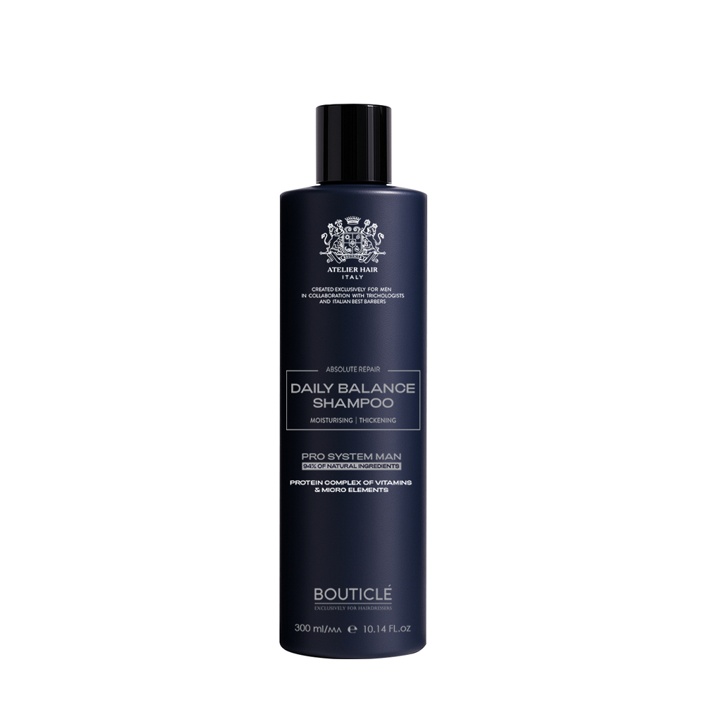 BOUTICLE Шампунь-баланс для ежедневного применения для мужчин / DAILY BALANCING SHAMPOO FOR MEN 300 мл, фото 1