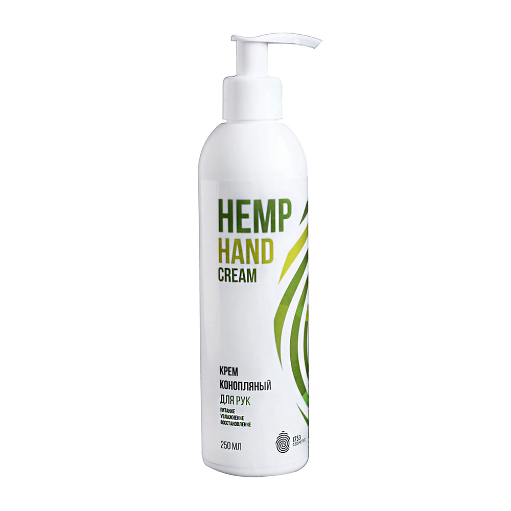 1753 COSMETICS Крем питательный для рук / Hemp Hand Cream 1753 cosmetics 250 мл, фото 1