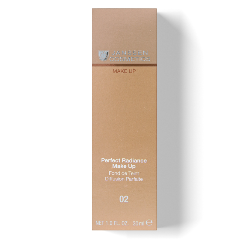 JANSSEN COSMETICS Крем тональный стойкий с UV-защитой SPF 15 для всех типов кожи, тон 02 олива / Perfect Radiance Make-up 30 мл, фото 2
