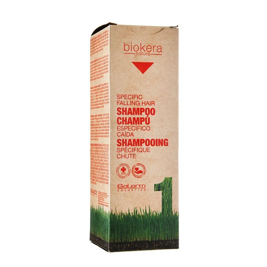 SALERM COSMETICS Шампунь против выпадения волос / BIOKERA 300 мл, фото 2