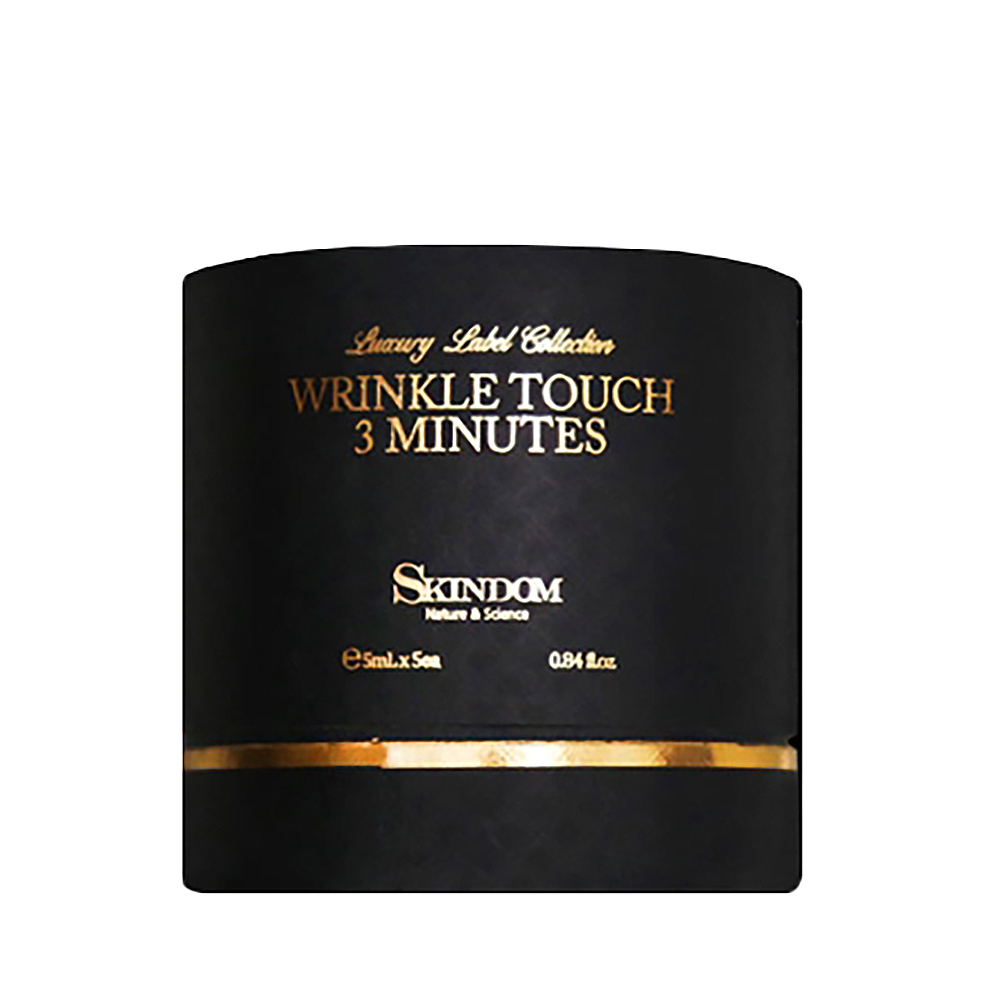 SKINDOM Сыворотка-экспресс 3-х минутная против морщин / SKINDOM WRINKLE TOUCH 3 MINUTE 5*5 мл, фото 2