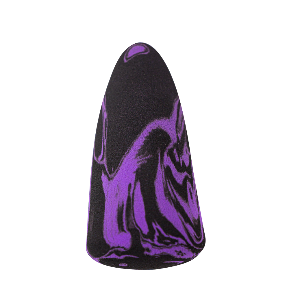 LIMONI Спонж для макияжа фиолетовый / Makeup Sponge Black Purple, фото 1