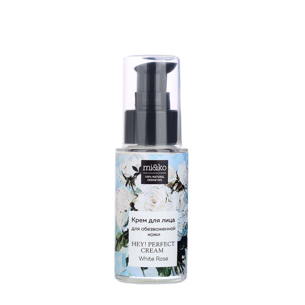 MI&KO Крем для лица для обезвоженной кожи / Hey! Perfect cream White rose 30 мл, фото 1