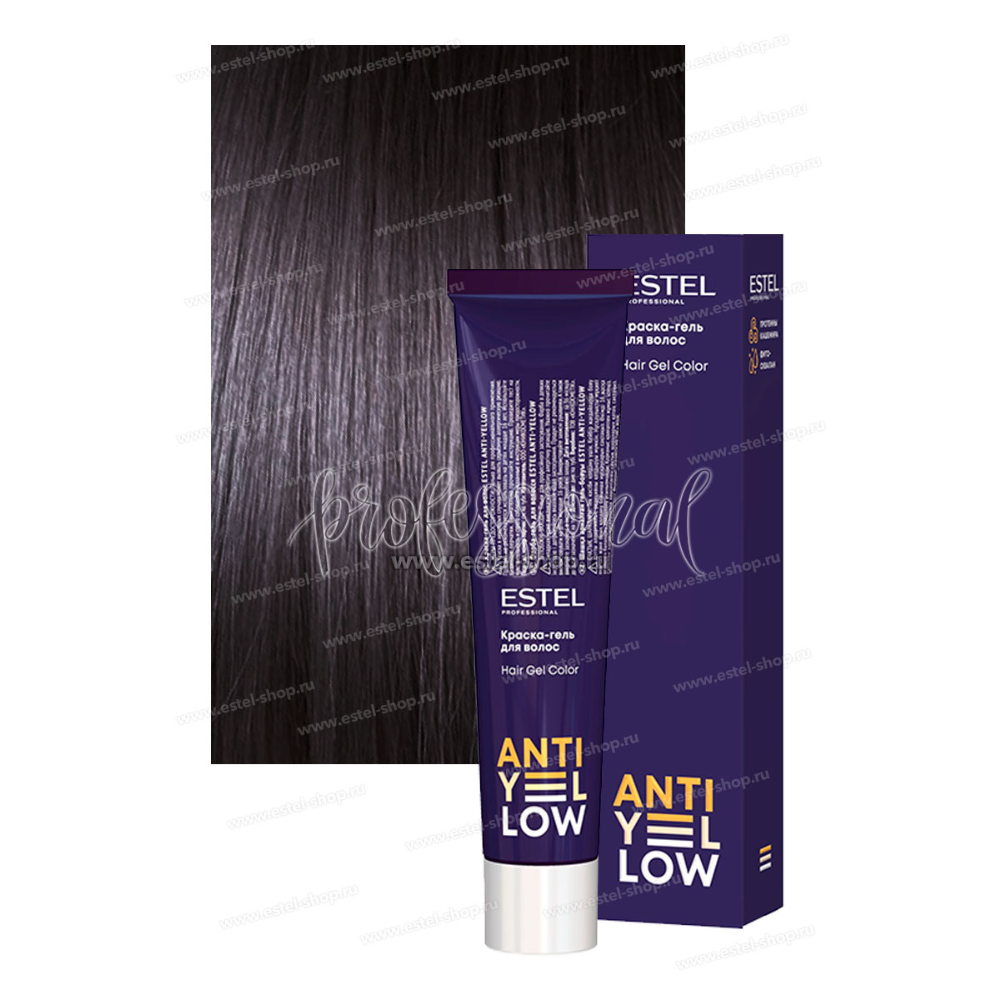 ESTEL PROFESSIONAL AY/86 краска-гель для волос, жемчужно-фиолетовый нюанс 60 мл, фото 1