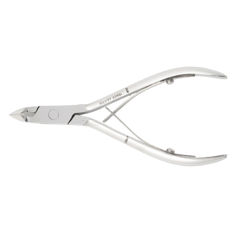 SILVER STAR Кусачки для кутикулы (6 мм), классическая форма, среднее лезвие / CLASSIC, фото 1