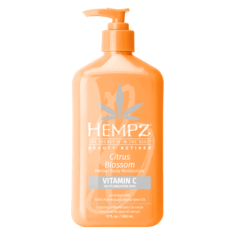 HEMPZ Молочко для тела с витамином С Цветок лимона / Beauty Actives Citrus Blossom Moisturizer 500 мл, фото 1