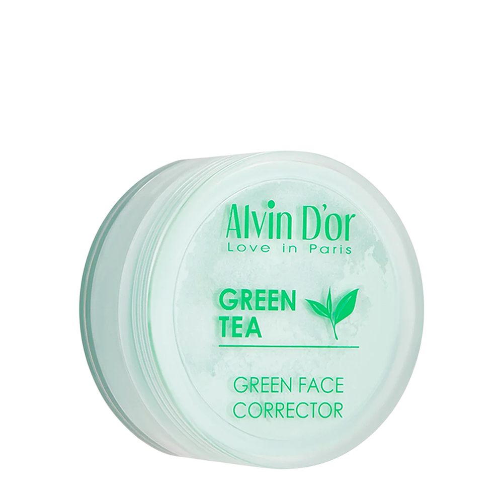 ALVIN D'OR Корректор рассыпчатый / Green Tea 8 гр, фото 1