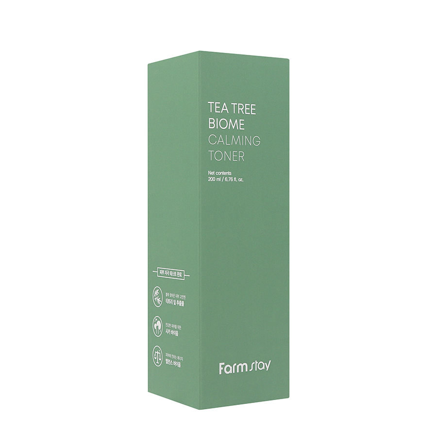 FARMSTAY Тонер успокаивающий для лица с чайным деревом / Tea Tree Biome Calming Toner 200 мл, фото 2