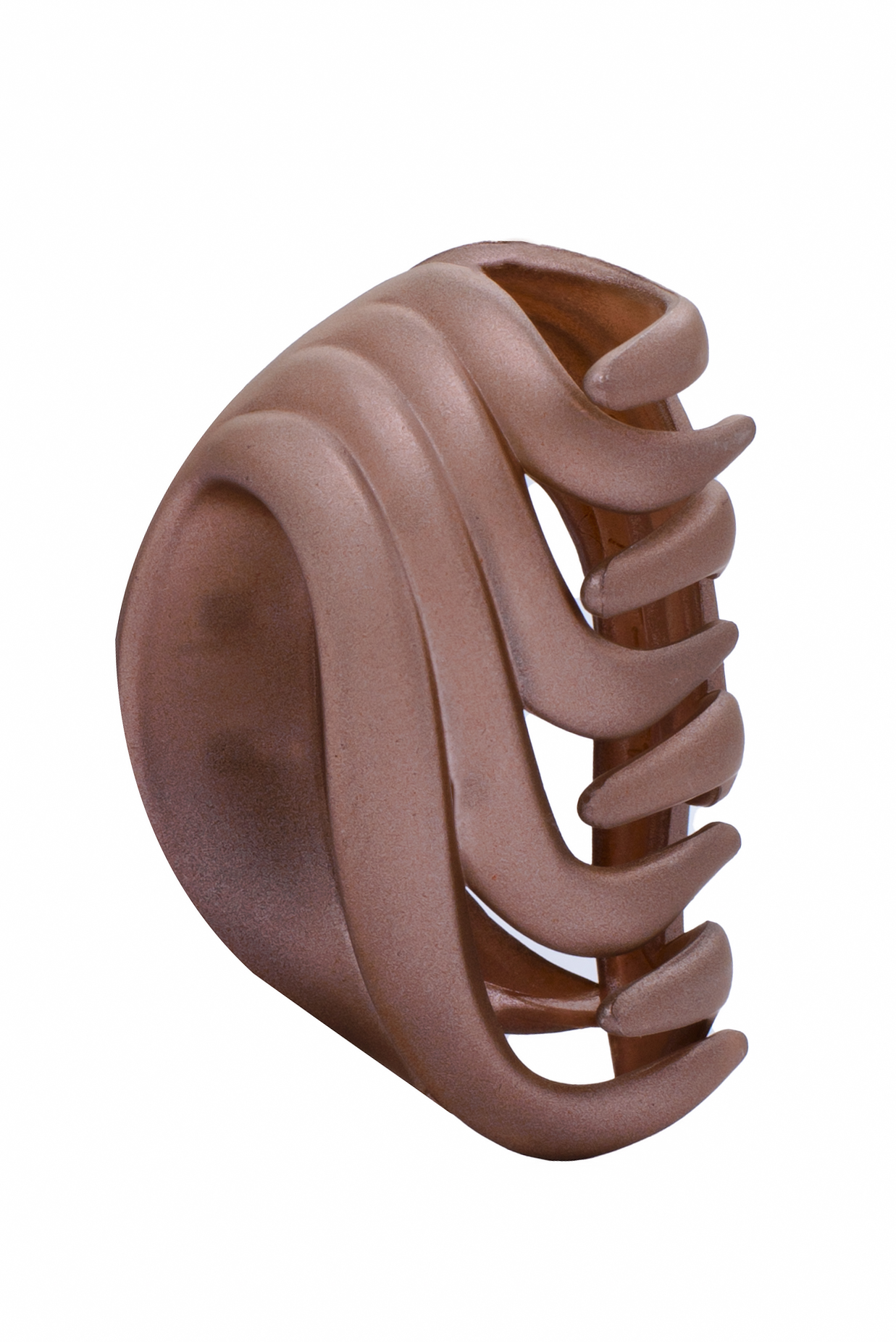 KAIZER Заколка-краб пластиковая, цвет ассорти, покрытие СОФТ-ТАЧ, 60 мм, фото 2