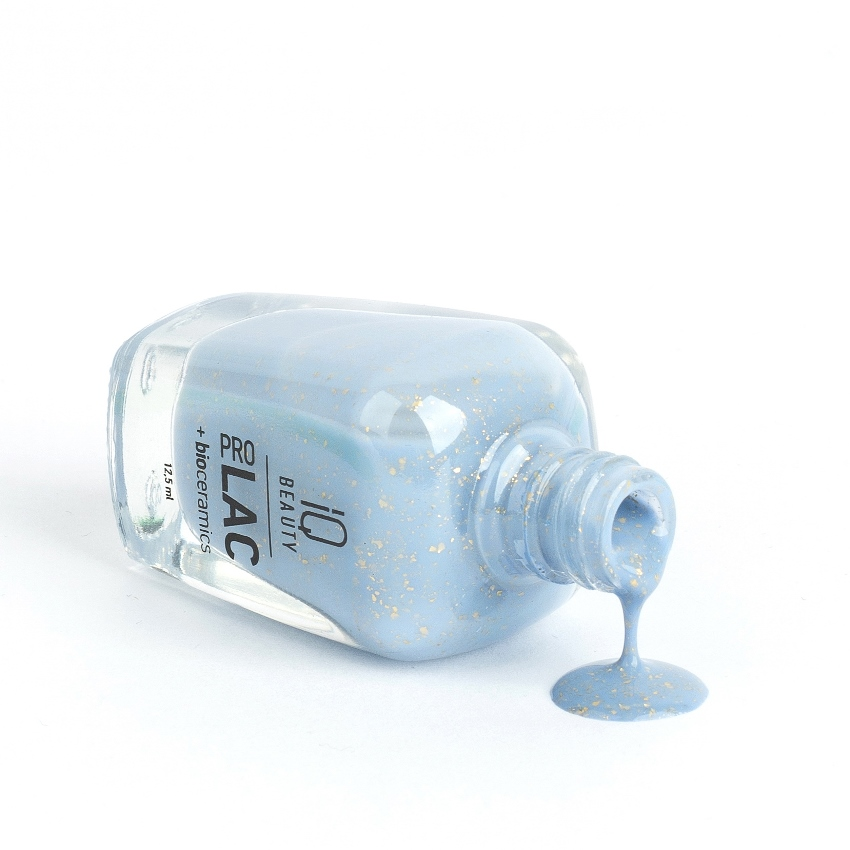 IQ BEAUTY 090 лак для ногтей укрепляющий с биокерамикой / Nail Polish PROLAC+bioceramics 12,5 мл, фото 4