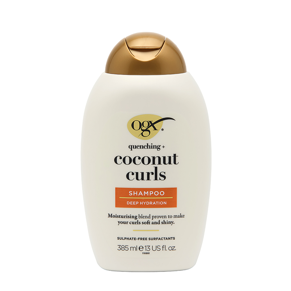 OGX Шампунь для вьющихся волос с маслом кокоса / Quenching Coconut Curls Shampoo 385 мл, фото 1