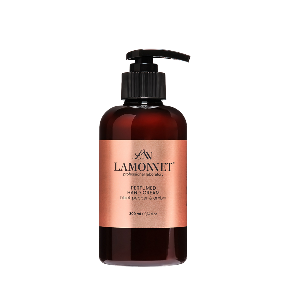 LAMONNET Крем парфюмированный для рук, черный перец и амбра / LAMONNET 300 мл, фото 1