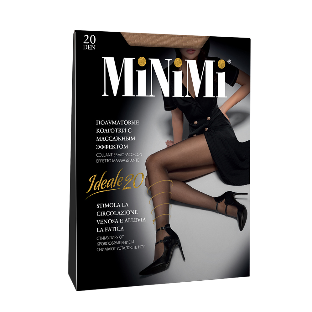 MINIMI Колготки Caramello 4, утяжка по ноге / Mini IDEALE 20, фото 1