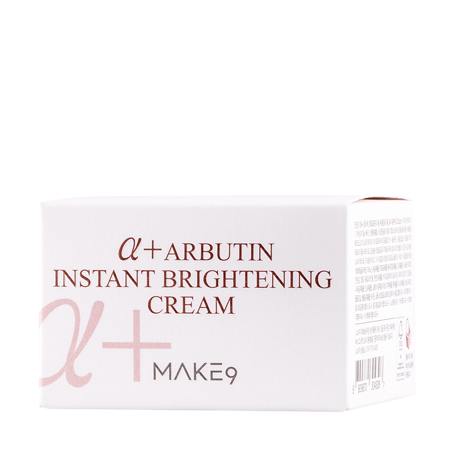 MAKE9 Крем для лица придающий сияние с альфа арбутином и пептидным комплексом / ALPHA ARBUTIN BRIGHTENING HYDRATION CREAM 50 мл, фото 2