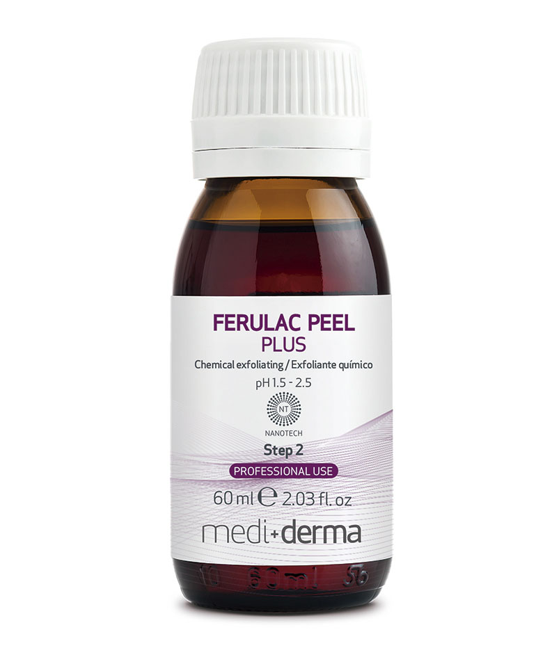 MEDI+DERMA Система химических пилингов липосомальных / FERULAC PEEL Booster system 2*60 мл, фото 3