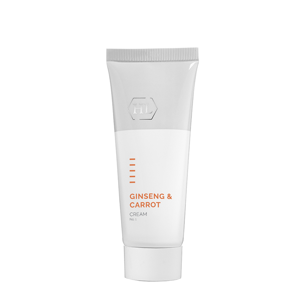 HOLY LAND Крем обновляющий смягчающий с адаптогенами / Ginseng & Carrot Cream 70 мл, фото 1