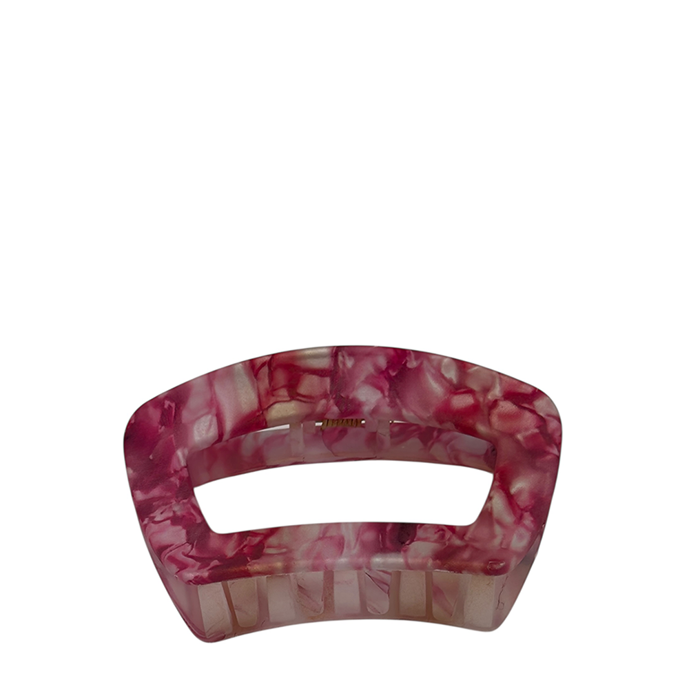 IWOU PROFESSIONAL Краб для волос Меланж розово-пурпурный 10*5см 1шт, фото 1