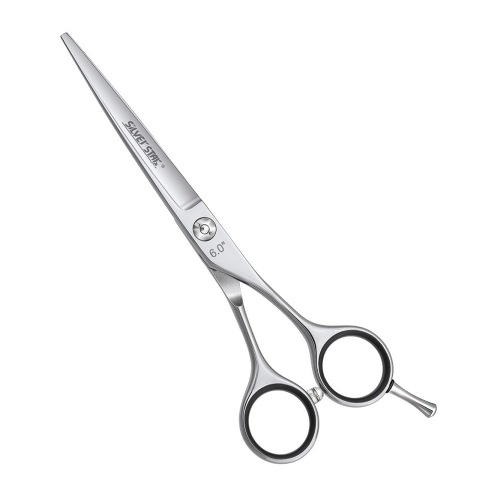 SILVER STAR Ножницы парикмахерские классические, съемный упор 6