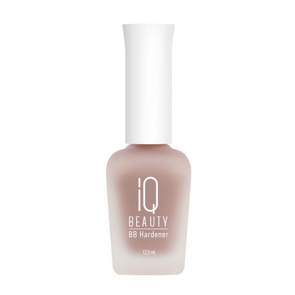 IQ BEAUTY Укрепитель тонирующий для ногтей с натуральным эффектом / BB Hardener Skin 12,5 мл, фото 1