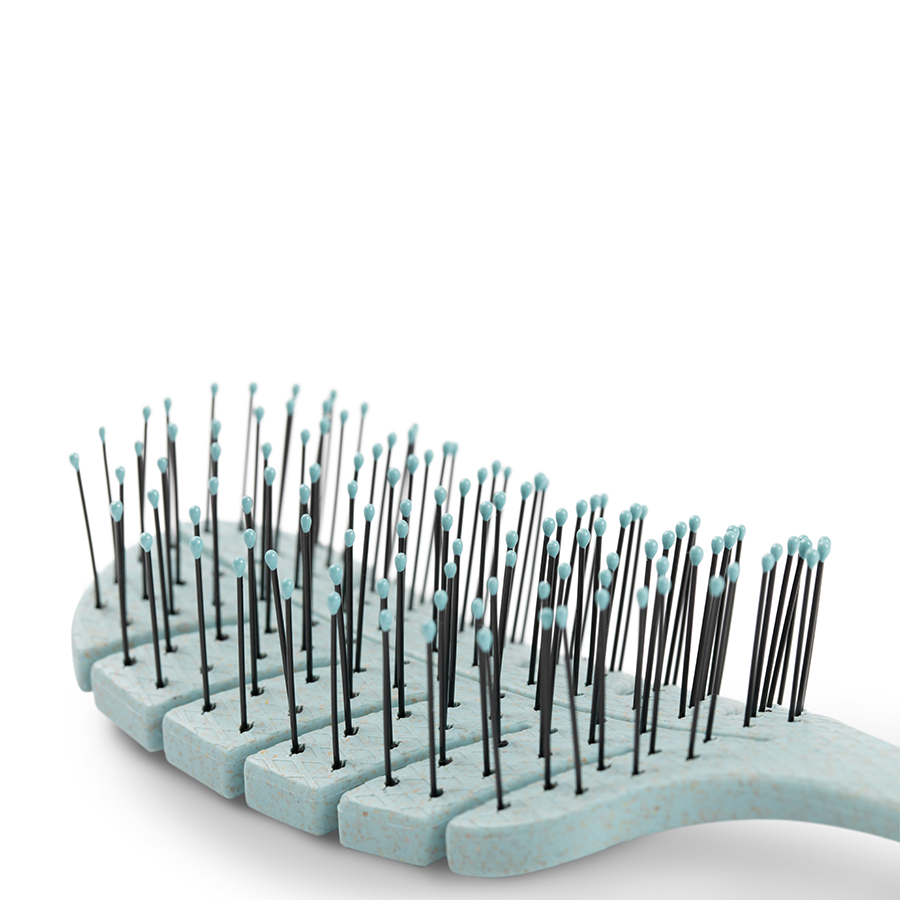 KOSMO SHTUCHKI Расчёска лепестковая малая 5438-M2, голубая / KOSMO SHTUCHKI, фото 4