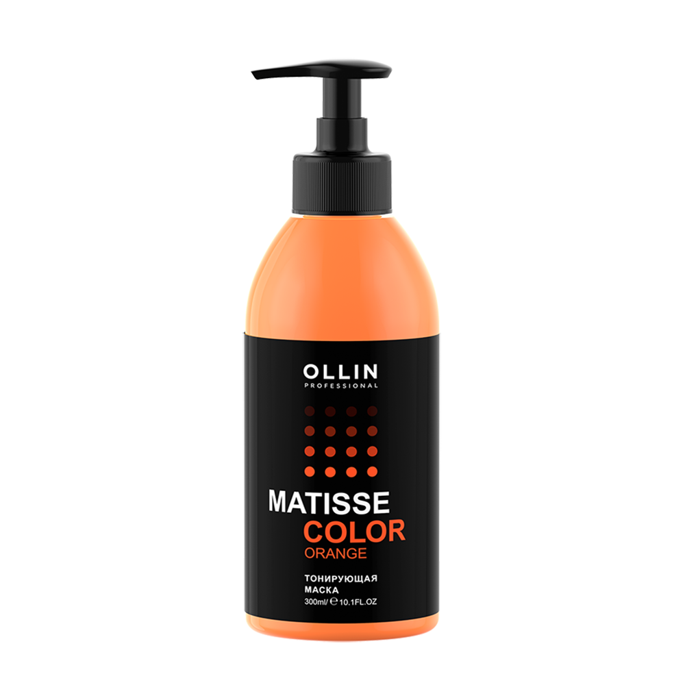 OLLIN PROFESSIONAL Маска тонирующая Оранж / MATISSE COLOR 300 мл, фото 1