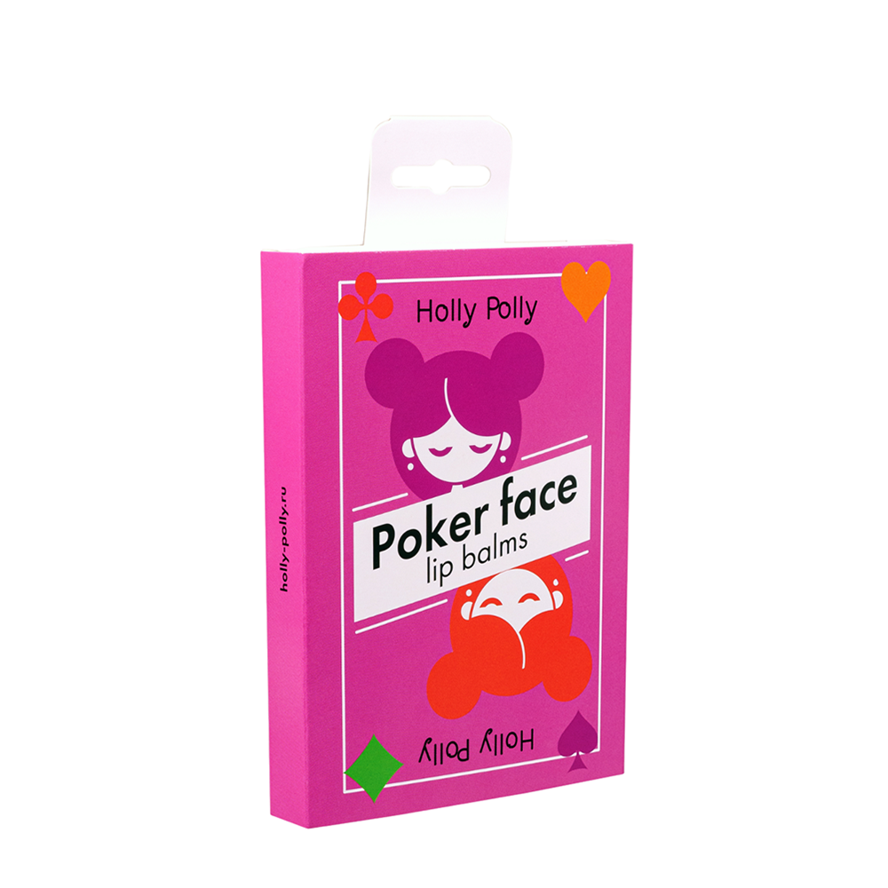 HOLLY POLLY Набор бальзамов для губ / Poker Face GAME TIME 4х4,8 гр, фото 1