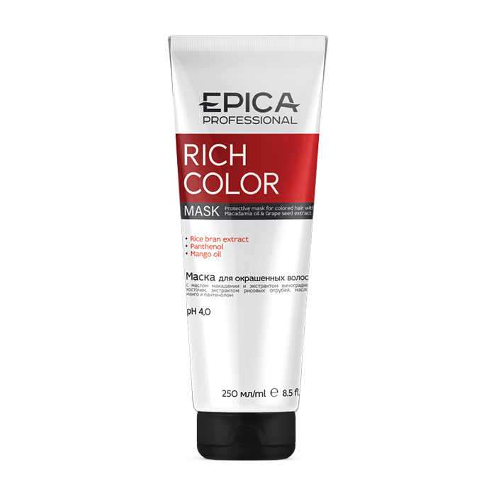 EPICA PROFESSIONAL Маска для окрашенных волос / Rich Color 250 мл, фото 1