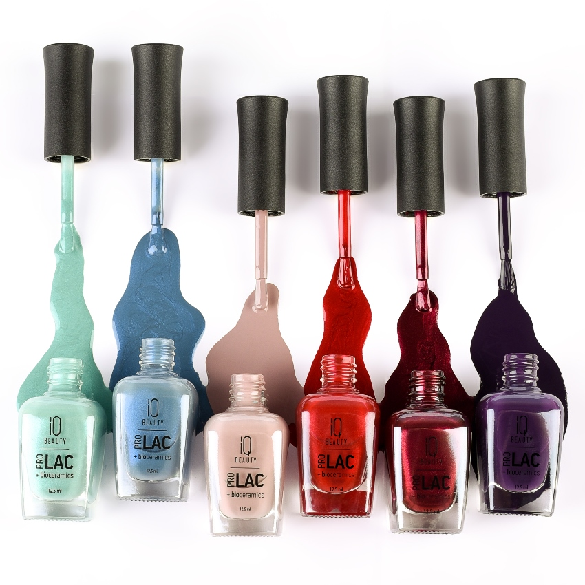 IQ BEAUTY 113 лак для ногтей укрепляющий с биокерамикой / Nail Polish PROLAC+bioceramics 12,5 мл, фото 7