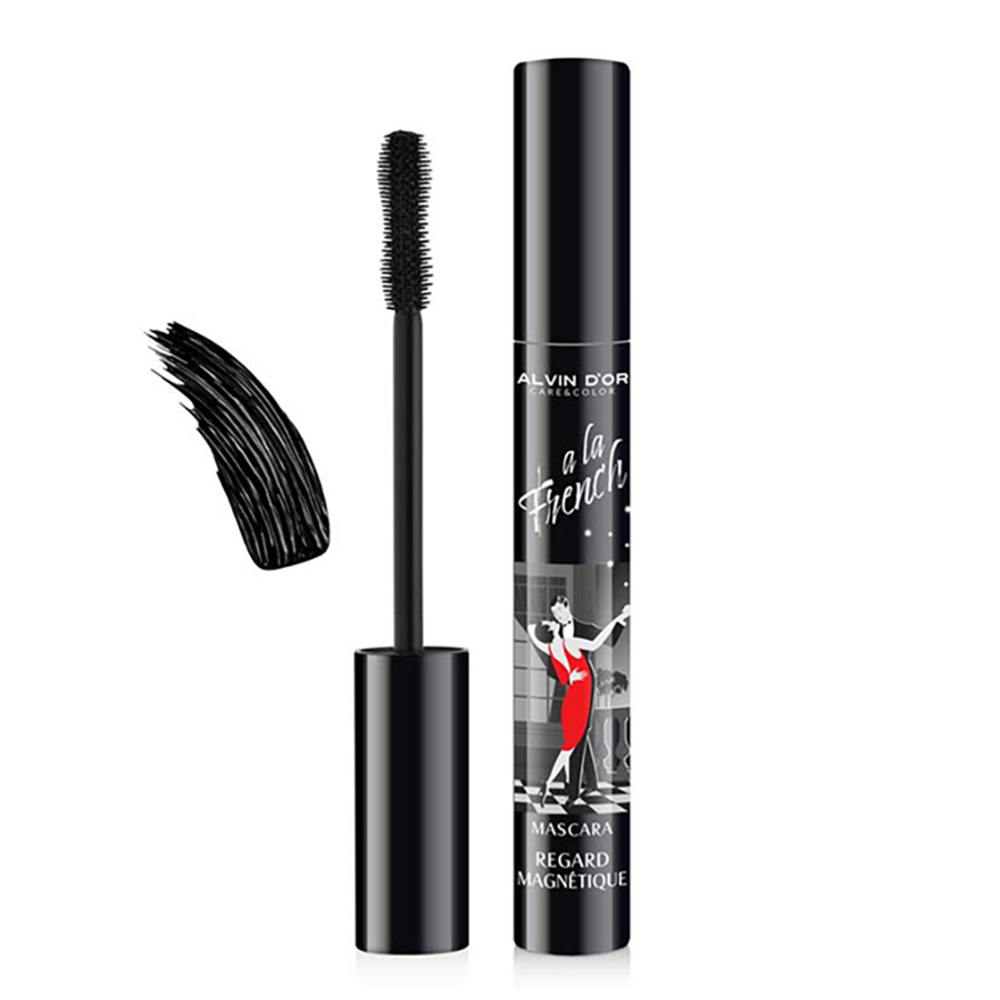 ALVIN D'OR Тушь для ресниц, черная / Regard magnetique A LA FRENCH 7 мл, фото 2