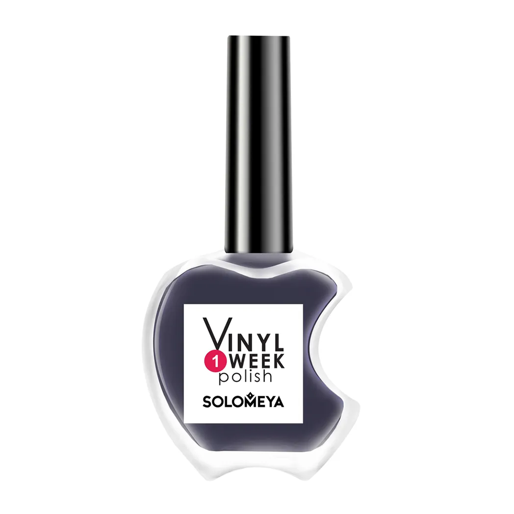 SOLOMEYA 36 лак недельный для ногтей / One Week Vinyl PolishTwilight Blue 13 мл, фото 1