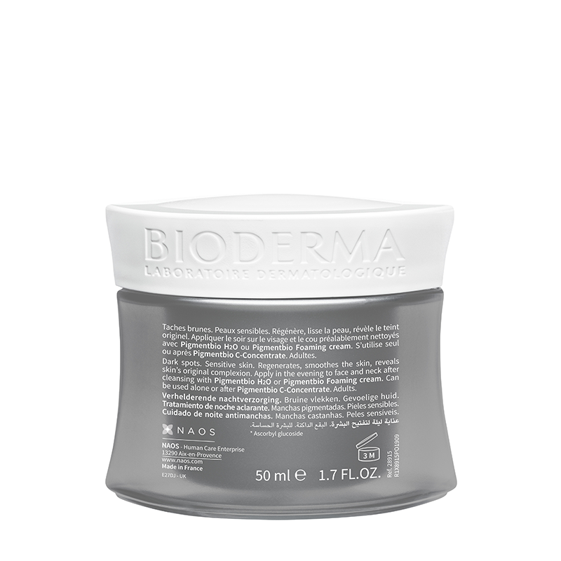 BIODERMA Крем осветляющий и обновляющий ночной для лица / PIGMENTBIO 50 мл, фото 2