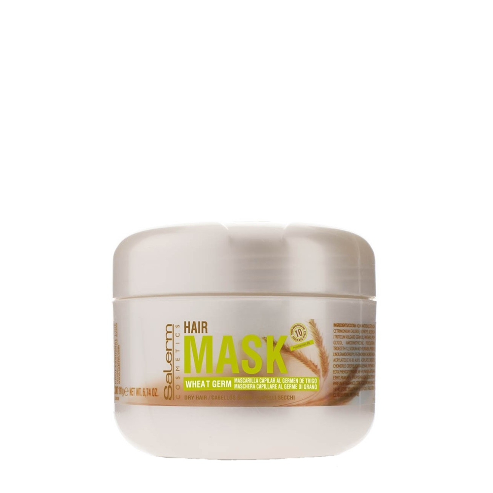 SALERM COSMETICS Маска питательная увлажняющая для волос / Wheat Germ 200 мл, фото 1