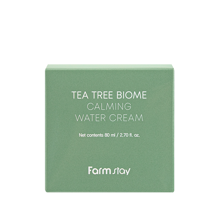 FARMSTAY Крем увлажняющий для лица с чайным деревом / Tea Tree Biome Calming Water Cream 80  мл, фото 2