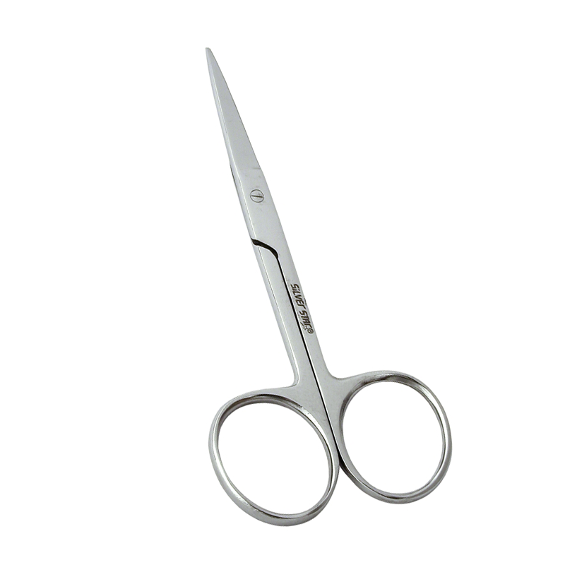 SILVER STAR Ножницы для ногтей, длинное прямое лезвие / CLASSIC, фото 1