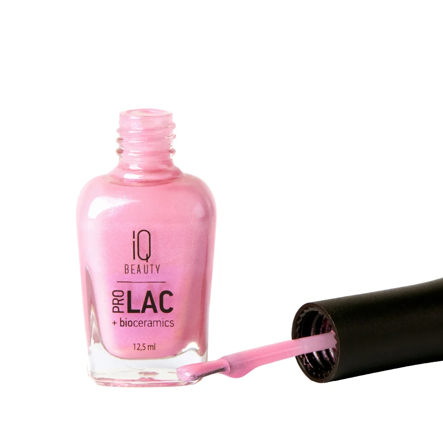 IQ BEAUTY 136 лак для ногтей укрепляющий с биокерамикой / Nail Polish PROLAC+bioceramics 12,5 мл, фото 4