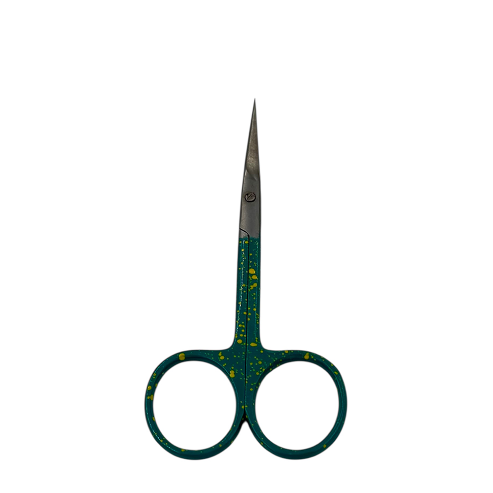 NOELL ART Professional Ножницы для кутикулы зелено-желтые/ Noell ART, фото 1