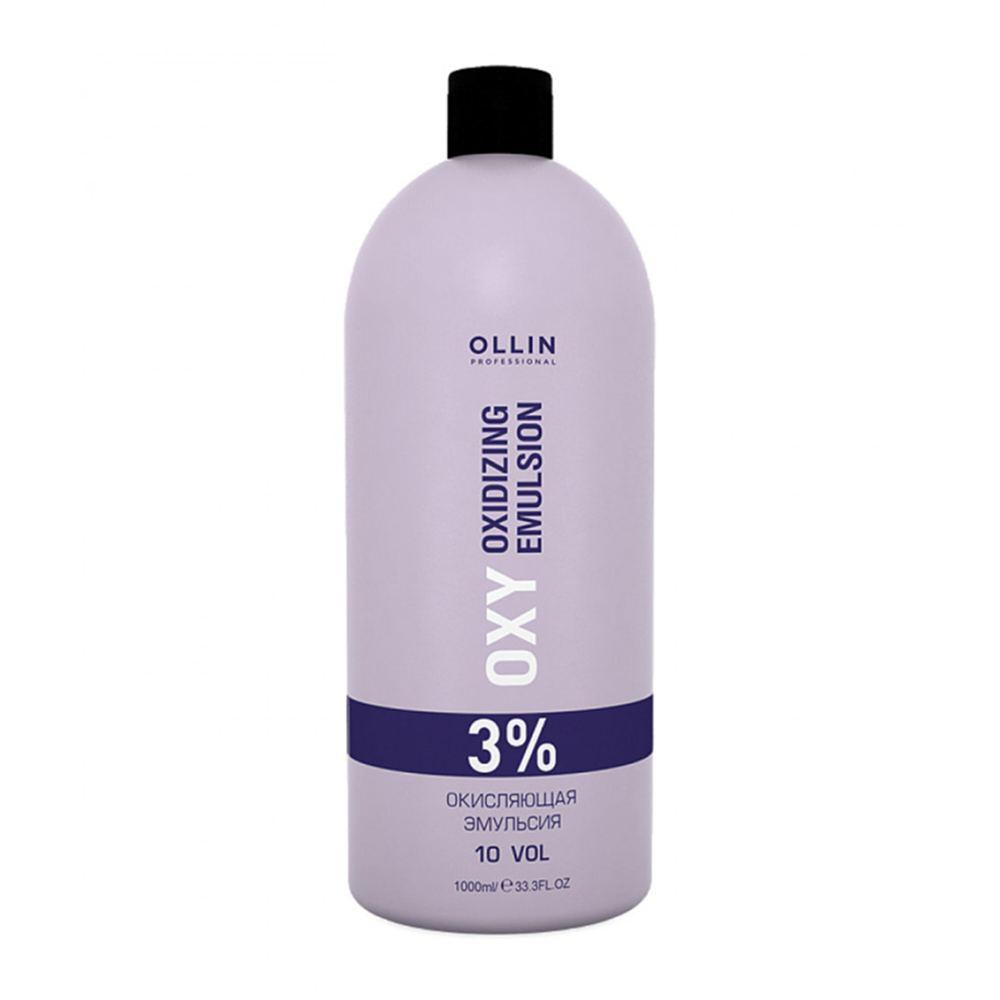 OLLIN PROFESSIONAL Эмульсия окисляющая 3% (10vol) / Oxidizing Emulsion OLLIN performance OXY 1000 мл, фото 1