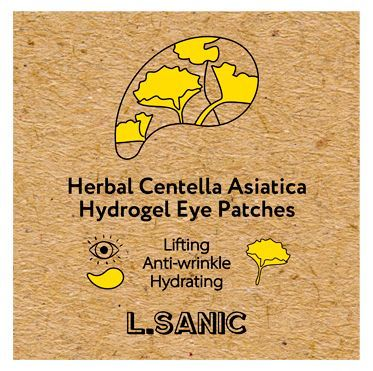 L.SANIC Патчи гидрогелевые с экстрактом центеллы для области вокруг глаз 60 шт, фото 7