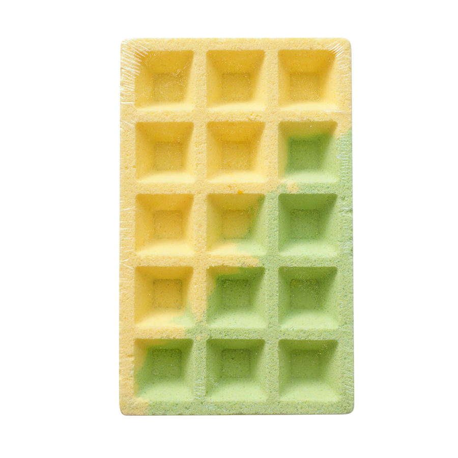 MIPASSIONcorp Бомбочка для ванны вафля, лайм и базилик / MiPASSiON 140 гр, фото 2