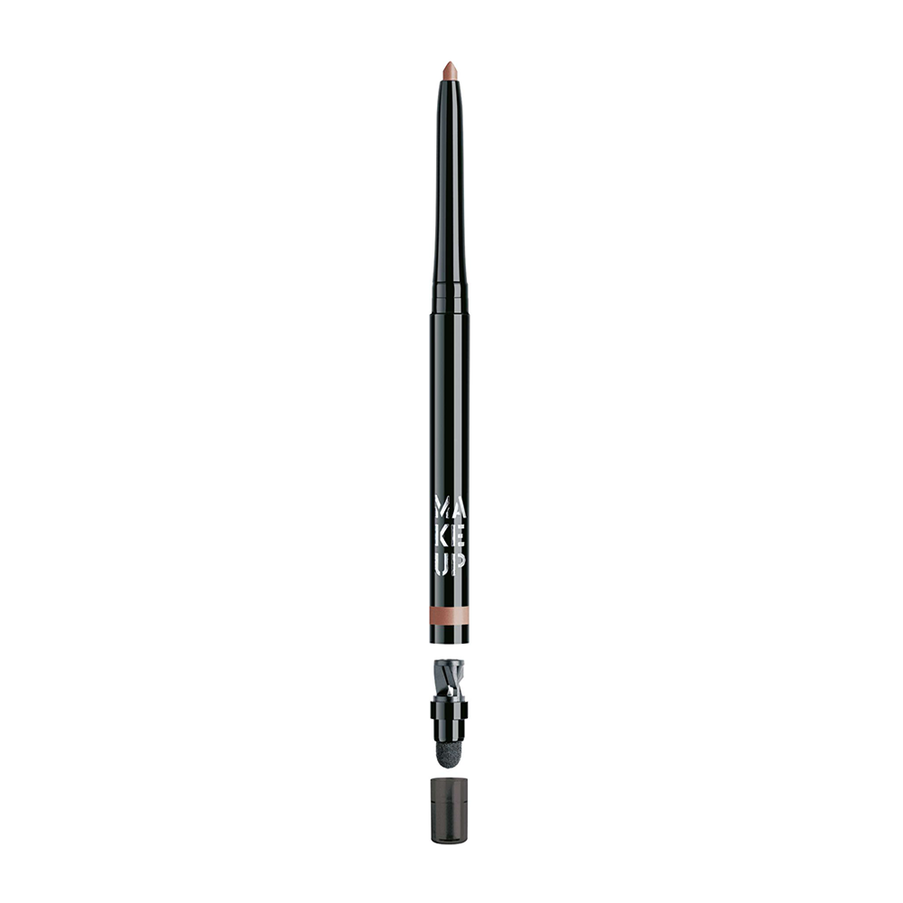 MAKE UP FACTORY Карандаш автоматический для глаз, 35 светлый медный / Metallic Eyeliner 0,31 гр, фото 1